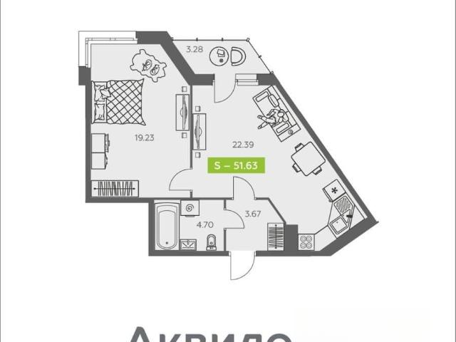 Квартира продажа в Соломбальский округ, Архангельск