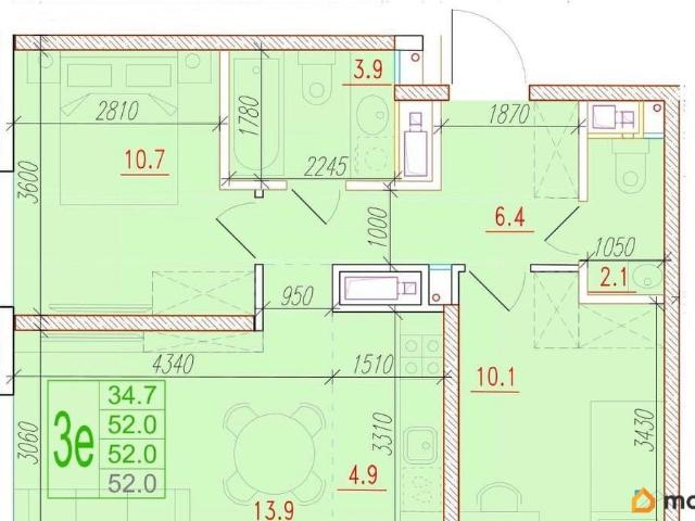 Квартира продажа в Астрахань, Астраханская область