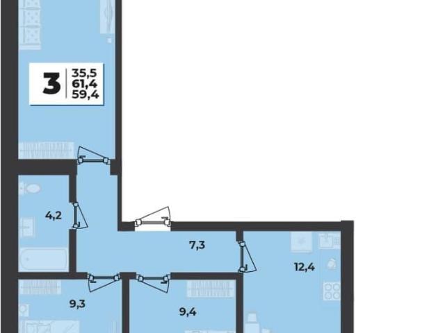 Квартира продажа в Сдт Строитель Дп, Адыгея Республика