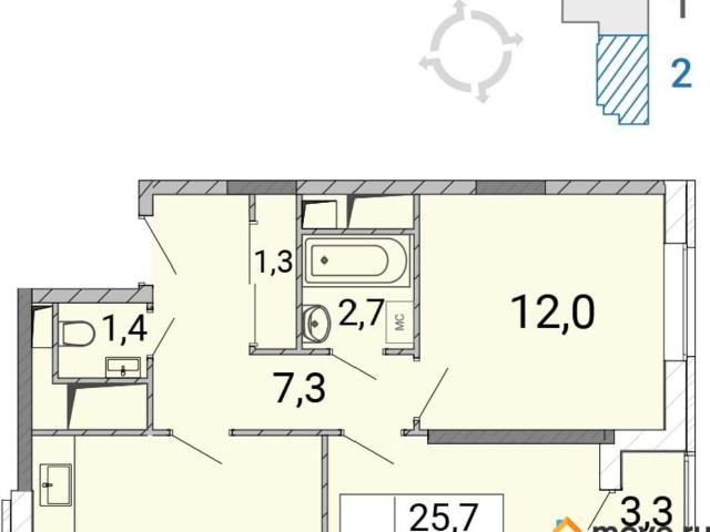 Квартира продажа в Центр-2, Балашиха