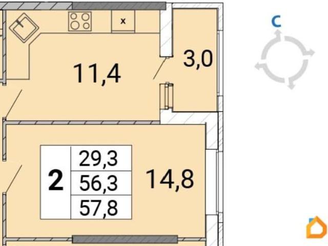 Квартира продажа в Балашиха, Кабардино-Балкарская Республика