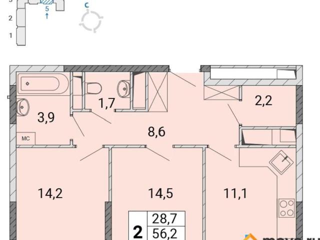 Квартира продажа в Балашиха, Кабардино-Балкарская Республика