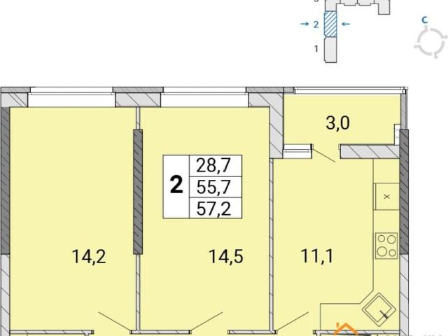 Квартира продажа в Центр-2, Балашиха