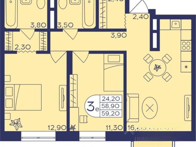 Квартира продажа в Балашиха, Кабардино-Балкарская Республика