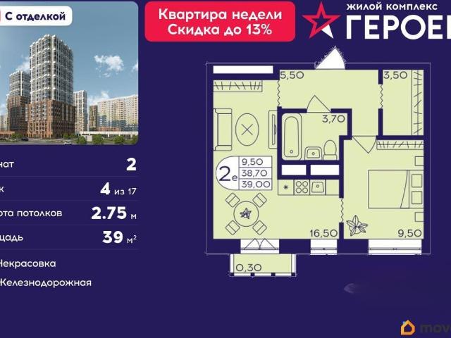 Квартира продажа в Балашиха, Кабардино-Балкарская Республика