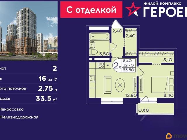 Квартира продажа в Балашиха, Кабардино-Балкарская Республика