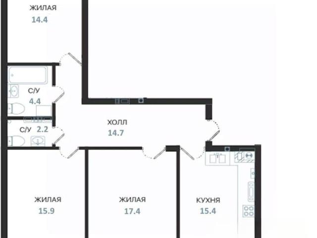 Квартира продажа в Балтийский Р-н, Калининградская область