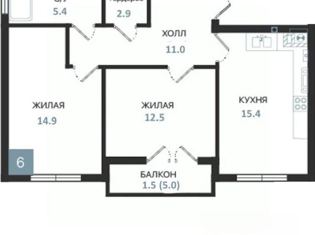 Квартира продажа в Балтийский Р-н, Калининградская область