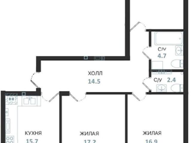 Квартира продажа в Балтийский Р-н, Калининградская область