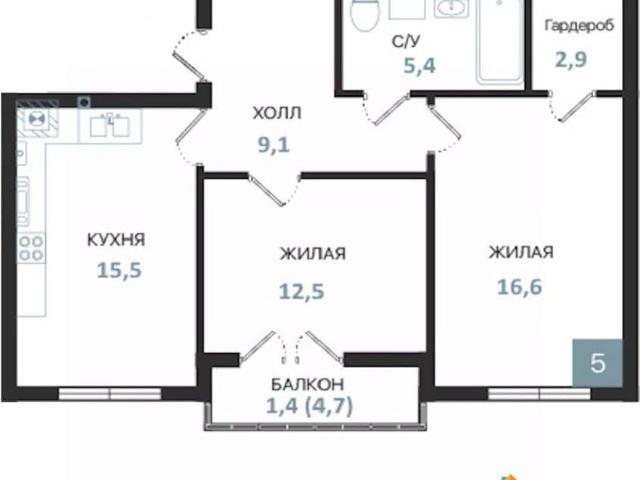 Квартира продажа в Балтийский Р-н, Калининградская область