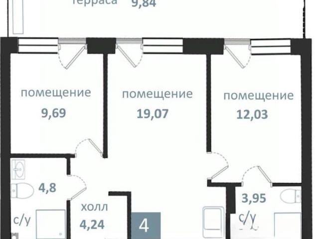 Квартира продажа в Балтийский Р-н, Калининградская область