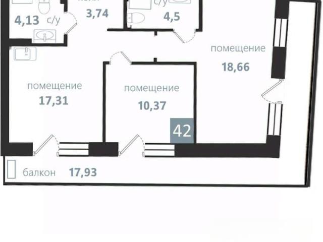 Квартира продажа в Балтийский Р-н, Калининградская область