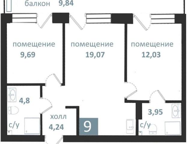 Квартира продажа в Балтийский Р-н, Калининградская область