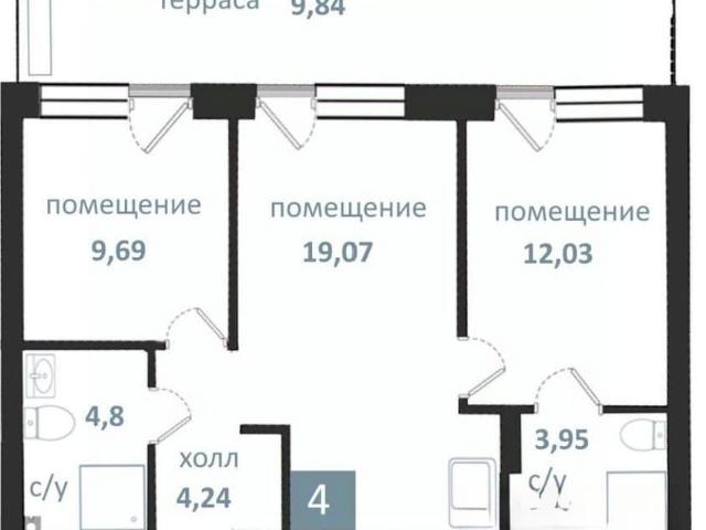 Квартира продажа в Балтийский Р-н, Калининградская область