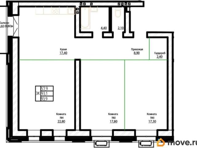 Квартира продажа в Барнаул, Алтайский Край