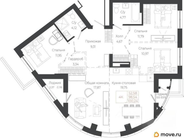 Квартира продажа в Барнаул, Алтайский Край
