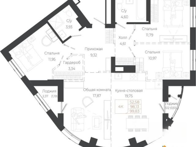 Квартира продажа в Барнаул, Алтайский Край