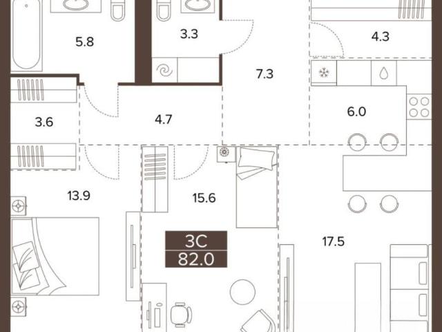 Квартира продажа в Барнаул, Алтайский Край