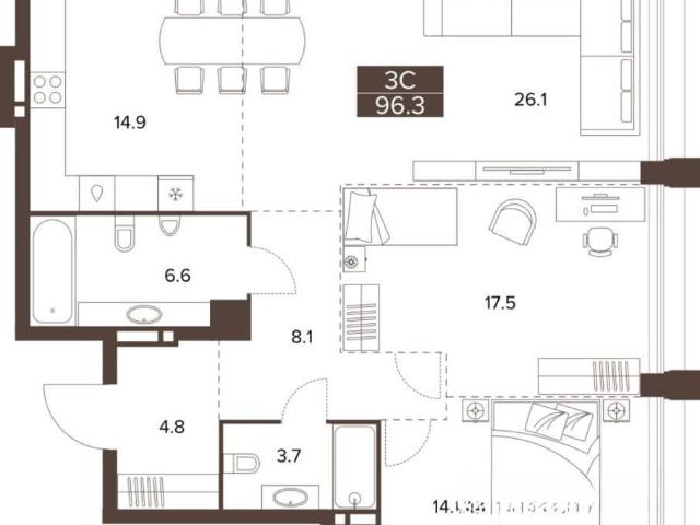 Квартира продажа в Барнаул, Алтайский Край