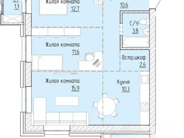Квартира продажа в Барнаул, Алтайский Край