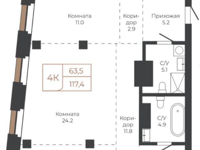 Квартира продажа в Барнаул, Алтайский Край