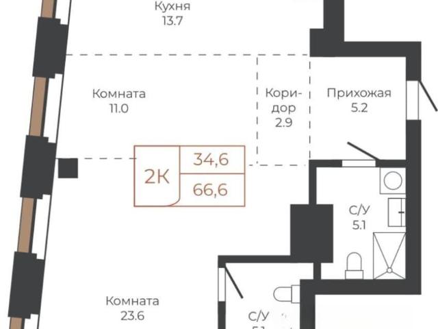 Квартира продажа в Барнаул, Алтайский Край