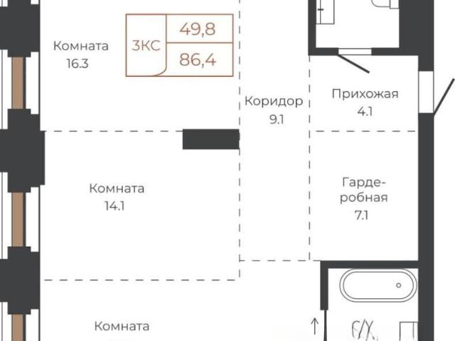 Квартира продажа в Барнаул, Алтайский Край