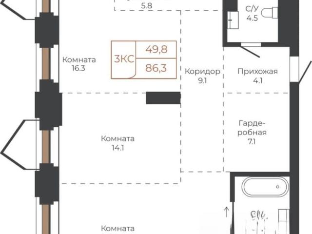 Квартира продажа в Барнаул, Алтайский Край
