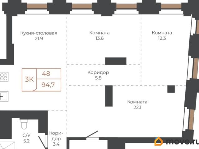 Квартира продажа в Барнаул, Алтайский Край