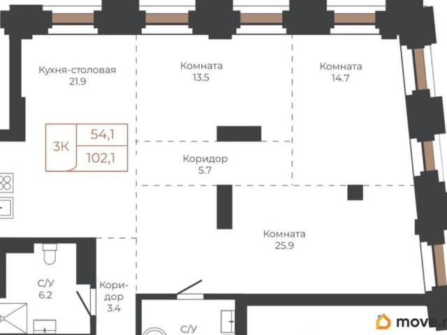 Квартира продажа в Барнаул, Алтайский Край