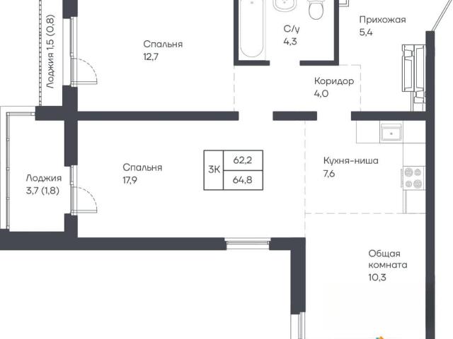 Квартира продажа в Барнаул, Алтайский Край