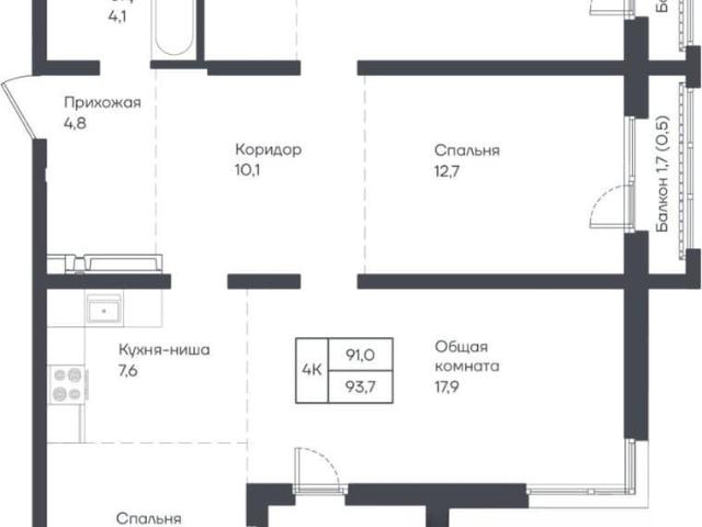 Квартира продажа в Барнаул, Алтайский Край