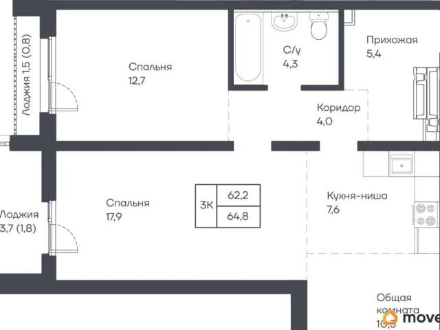 Квартира продажа в Барнаул, Алтайский Край