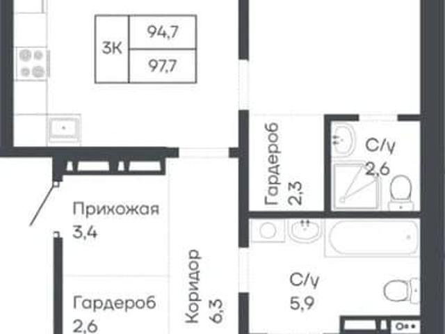 Квартира продажа в Индустриальный район, Барнаул