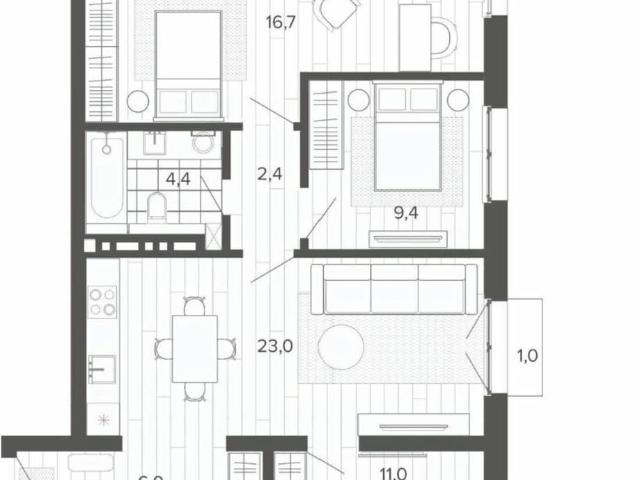 Квартира продажа в Барнаул, Алтайский Край