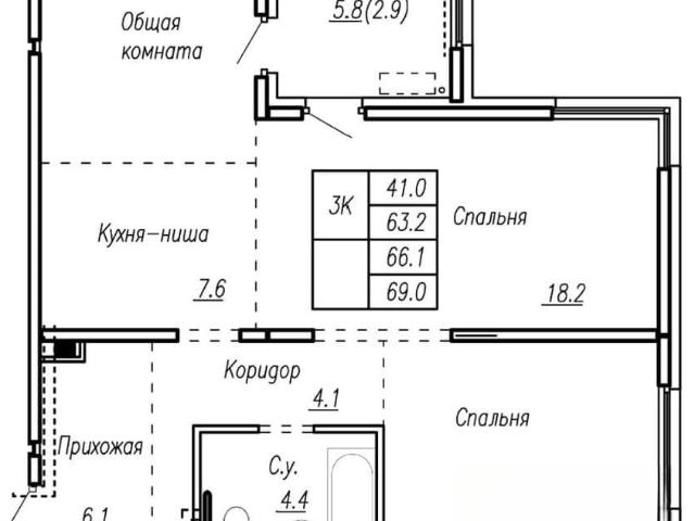 Квартира продажа в Барнаул, Алтайский Край