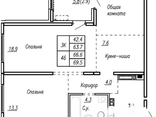 Квартира продажа в Барнаул, Алтайский Край