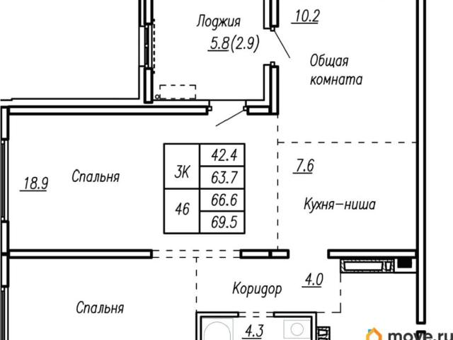 Квартира продажа в Барнаул, Алтайский Край