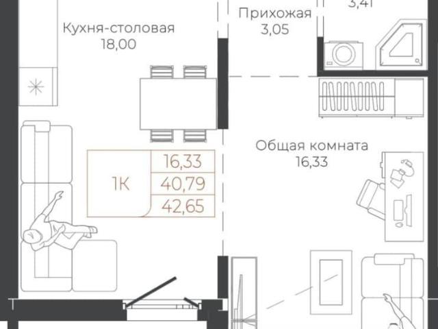Квартира продажа в Барнаул, Алтайский Край