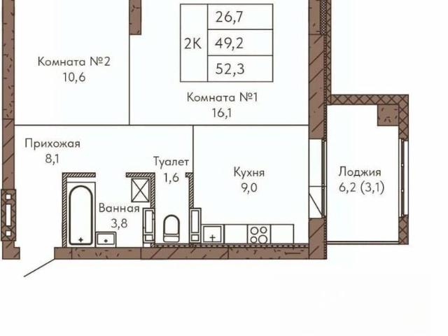 Квартира продажа в Барнаул, Алтайский Край
