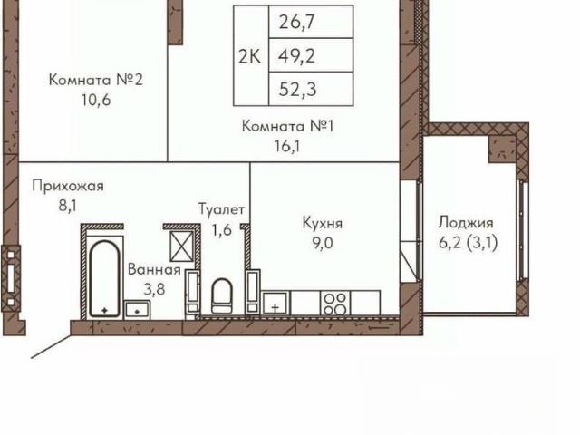 Квартира продажа в Барнаул, Алтайский Край