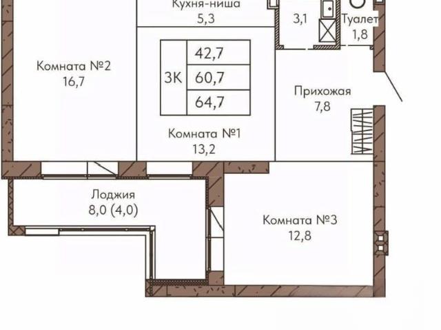 Квартира продажа в Барнаул, Алтайский Край