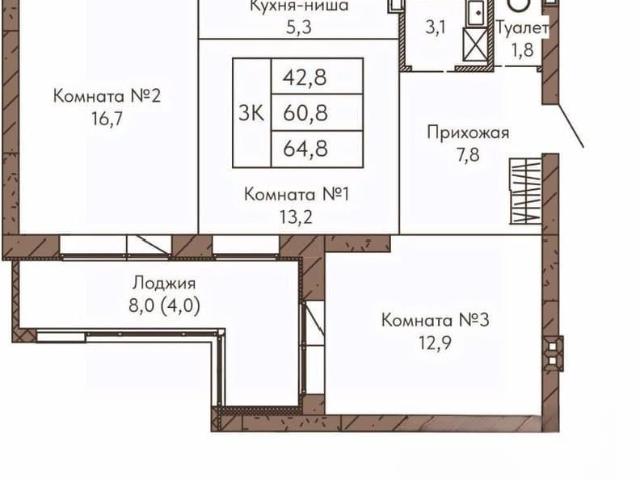 Квартира продажа в Барнаул, Алтайский Край