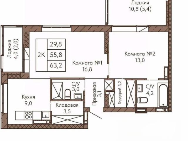 Квартира продажа в Барнаул, Алтайский Край