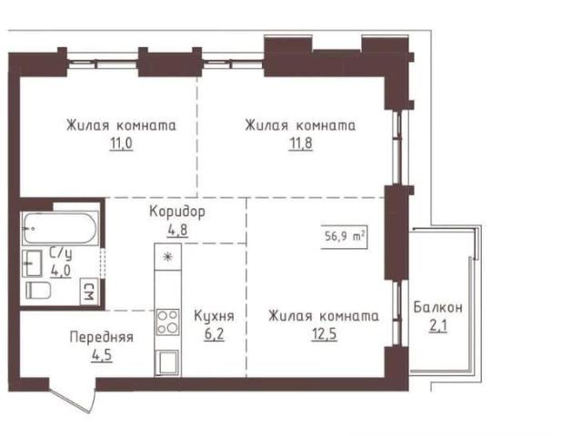 Квартира продажа в Барнаул, Алтайский Край