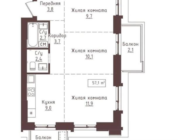 Квартира продажа в Барнаул, Алтайский Край
