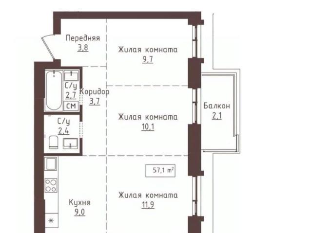 Квартира продажа в Барнаул, Алтайский Край