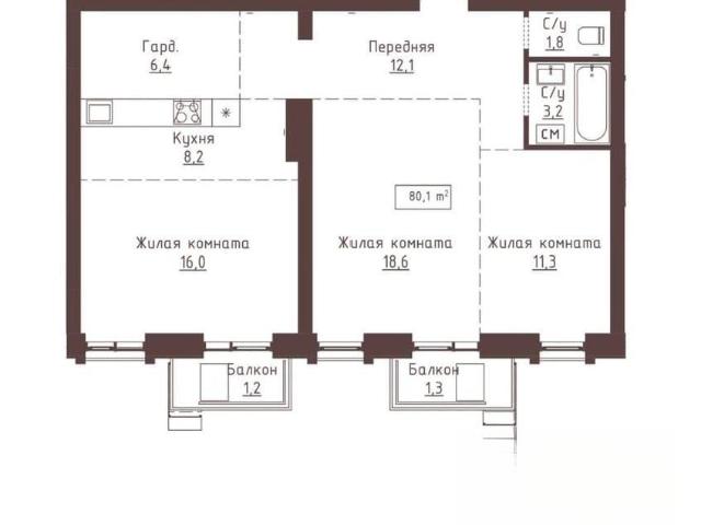 Квартира продажа в Барнаул, Алтайский Край