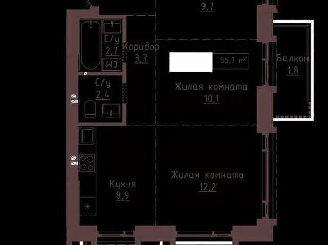 Квартира продажа в Железнодорожный район, Барнаул