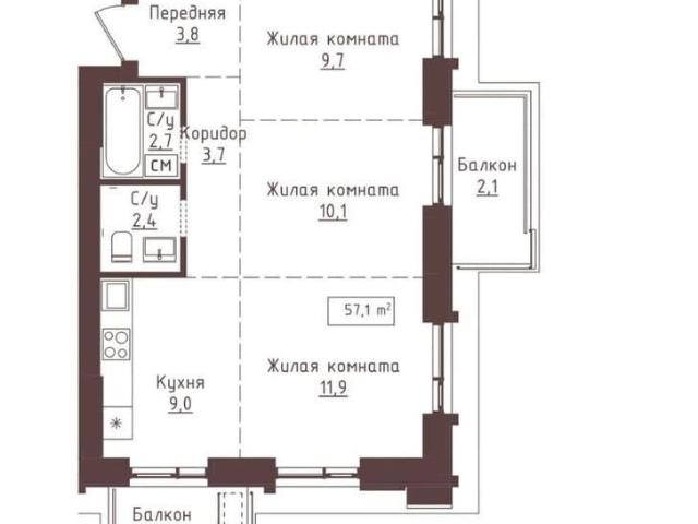 Квартира продажа в Барнаул, Алтайский Край